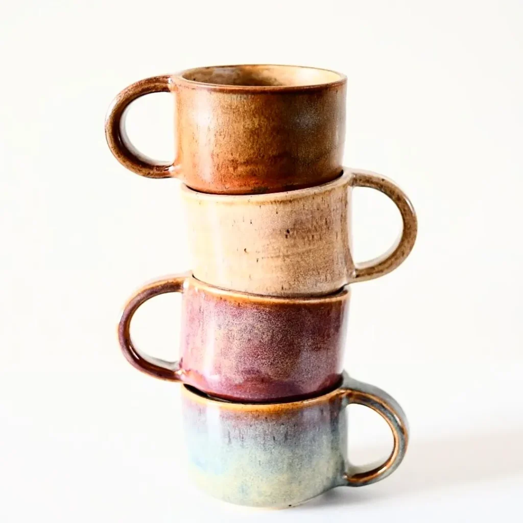 Unieke handgemaakte keramieken vaas uit Maastricht, lokaal en duurzaam gemaakt