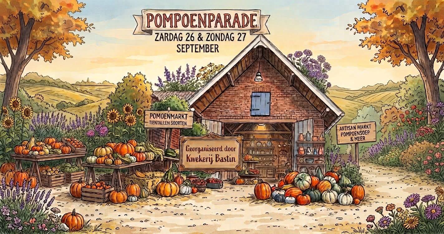 Ik sta op de Pompoenparade! 1 Pompoenparade Limburg
